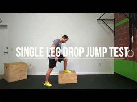 drop test sports|drop jump test results.